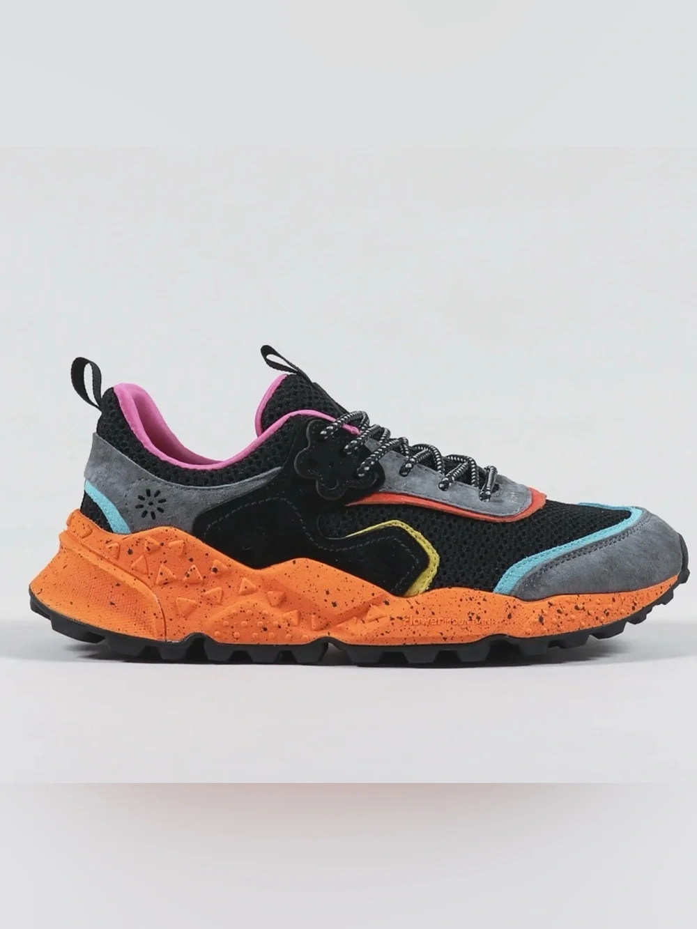 Flower Mountain Kotetsu Shoes Black Multi